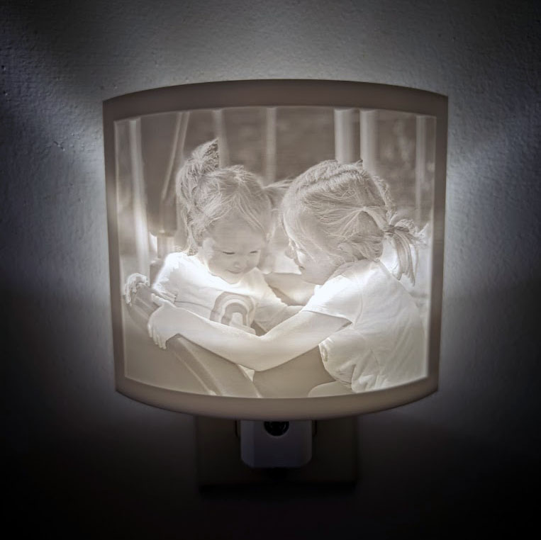 LED Night Light Lithophane